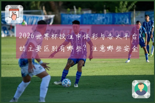 2026世界杯投注中体彩与各大平台的主要区别有哪些？注意哪些安全合规问题？