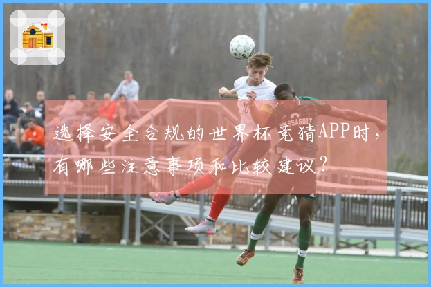 选择安全合规的世界杯竞猜APP时，有哪些注意事项和比较建议？