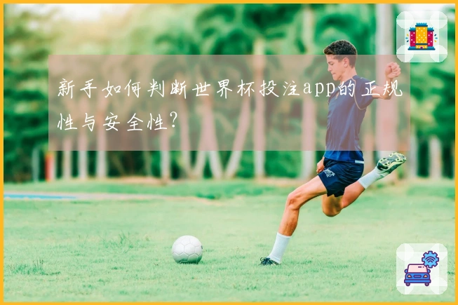 新手如何判断世界杯投注app的正规性与安全性？