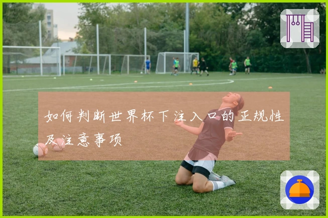 如何判断世界杯下注入口的正规性及注意事项